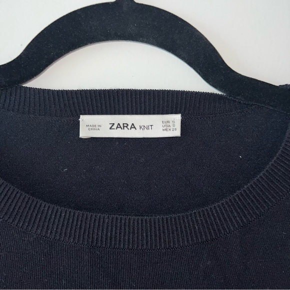 Zara knit pearls sweater great condition size S - Picture 3 of 3